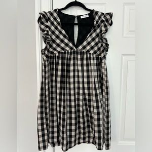 Vestique checkered dress WORN ONCE